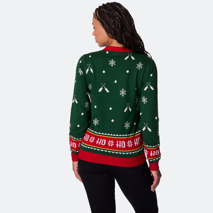 Hol Mir Mal Ein Bier Weihnachtspullover Damen