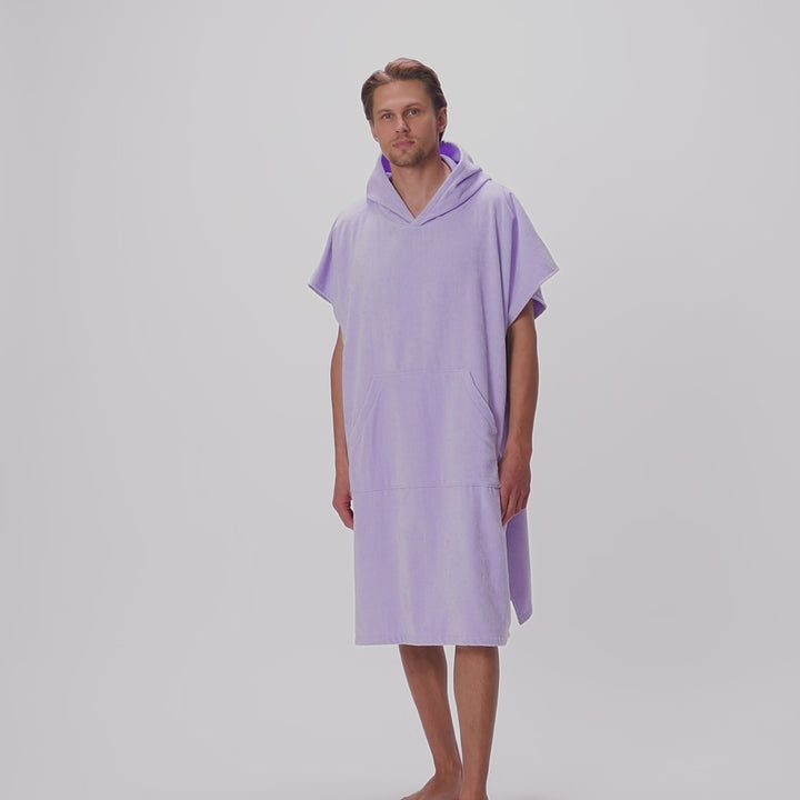 Lila Badeponcho