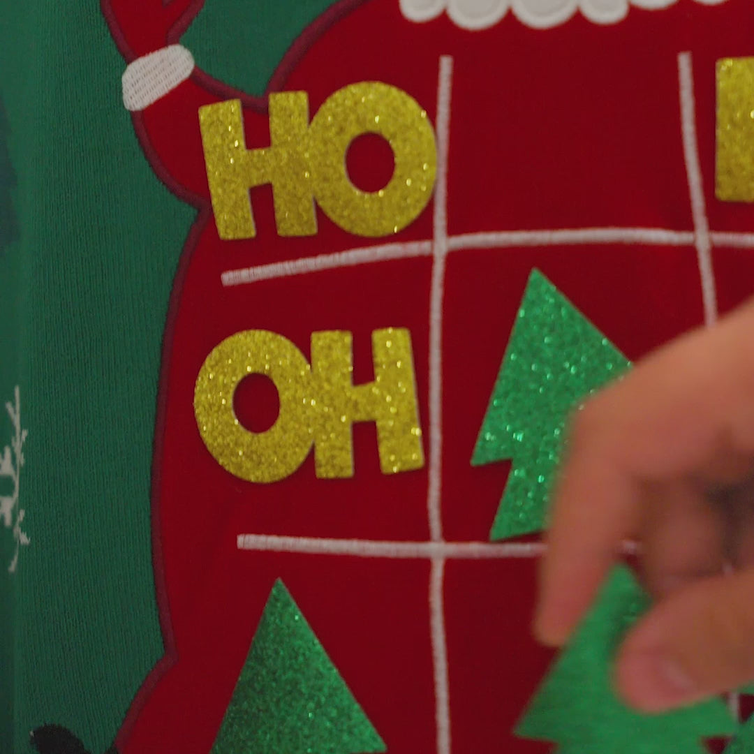 Ho Ho Ho Weihnachtspullover Herren