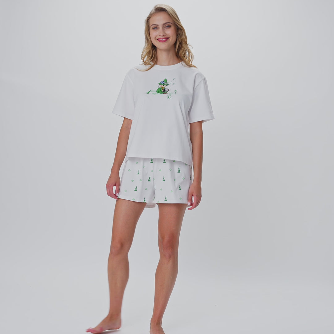 Schnupferich Kurzer Pyjama Damen