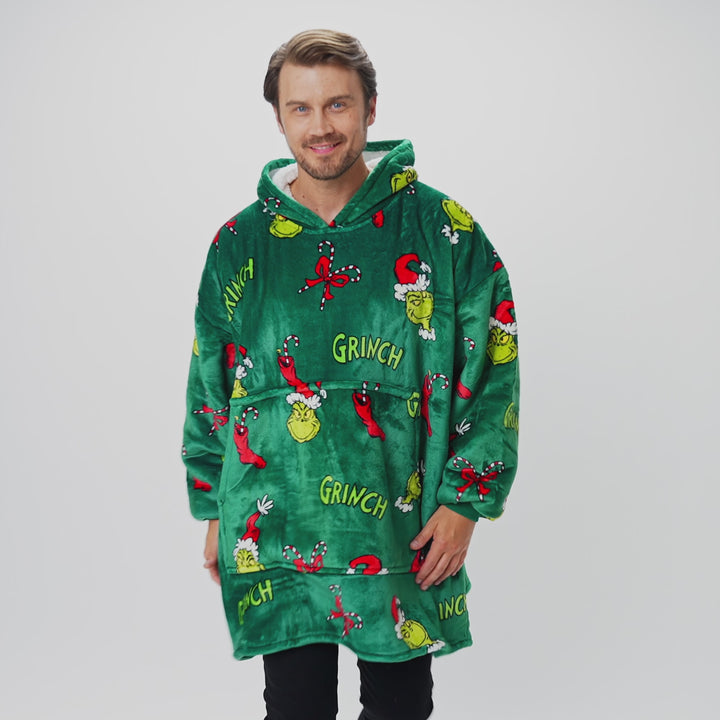 Grüner Der Grinch HappyHoodie