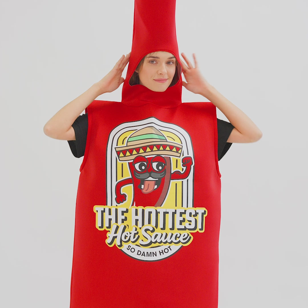 Hot Sauce Flasche Kostüm