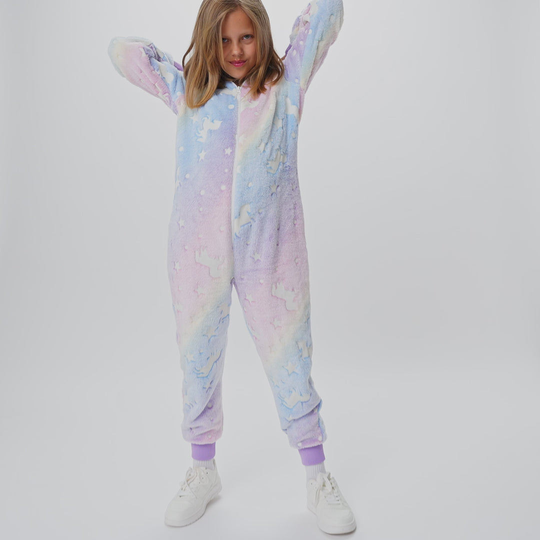 Einhorn Onesie Kinder