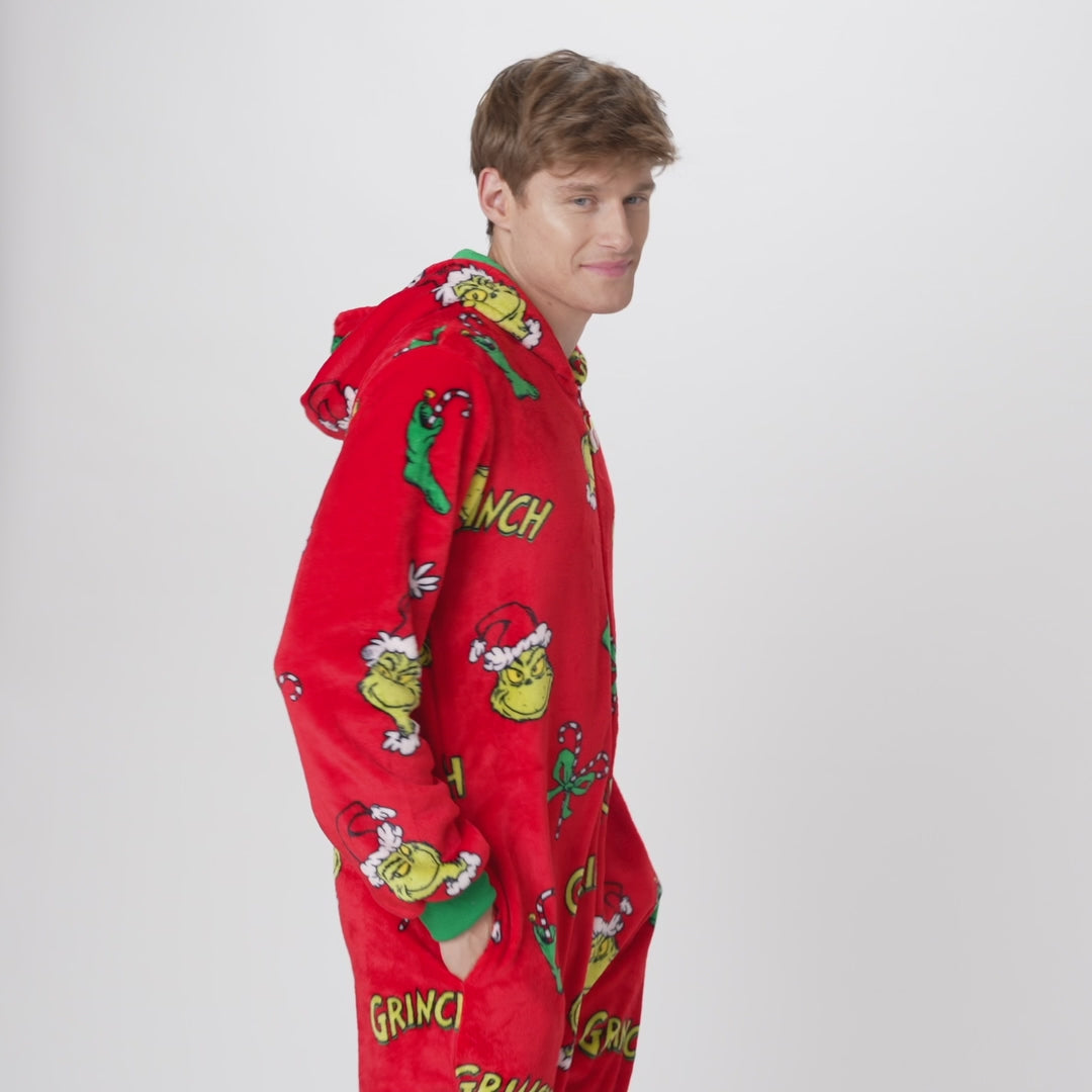 Der Grinch Onesie Herren