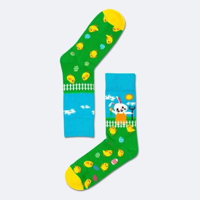 3er-Pack Ostersocken Geschenkbox