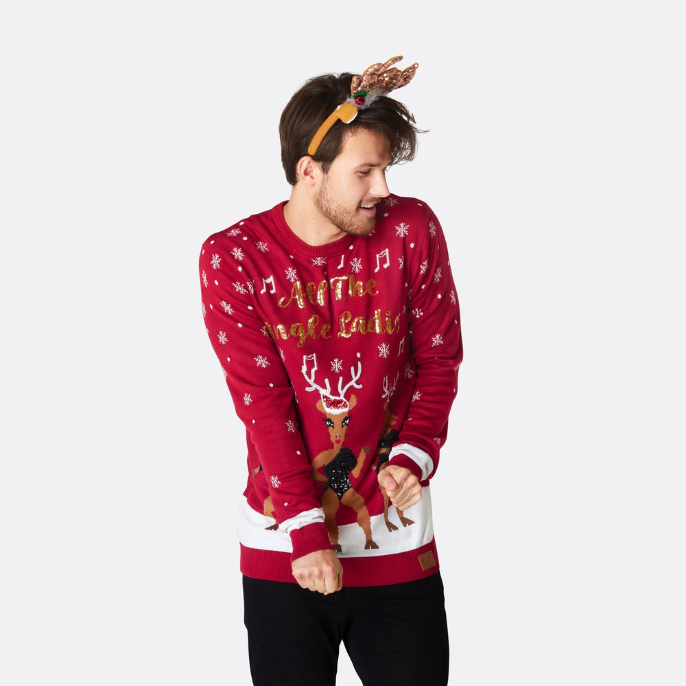 All The Jingle Ladies Weihnachtspullover Herren