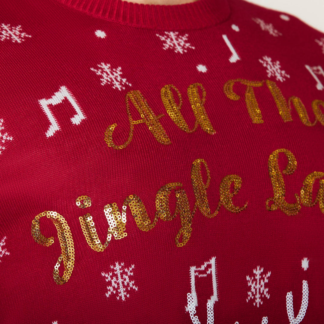 All The Jingle Ladies Weihnachtspullover Herren