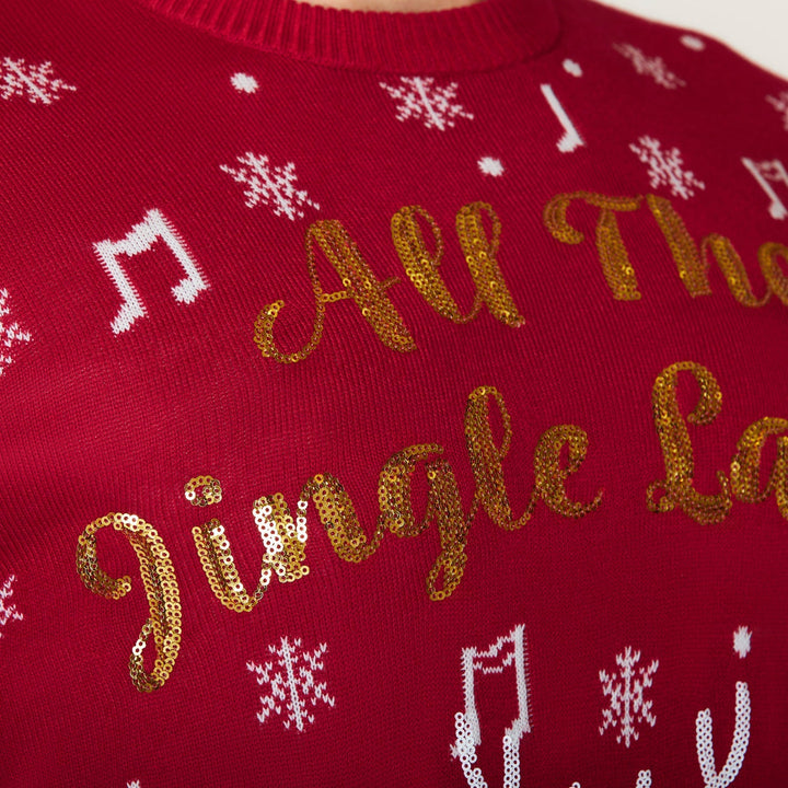 All The Jingle Ladies Weihnachtspullover Herren