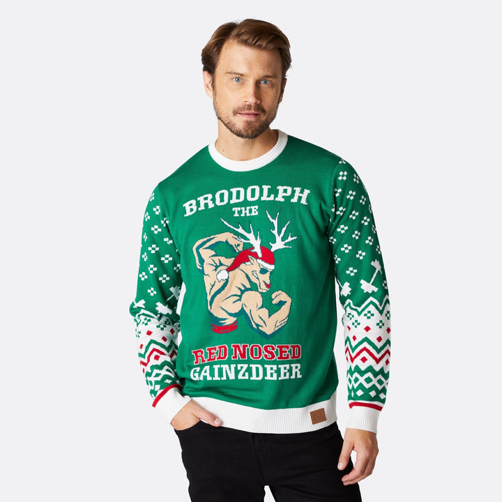 Brodolph Weihnachtspullover Herren