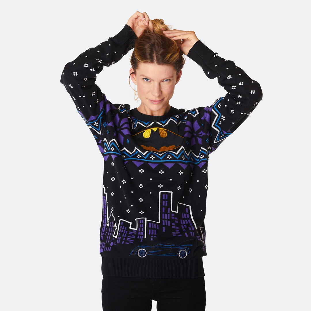 Batman Weihnachtspullover Damen