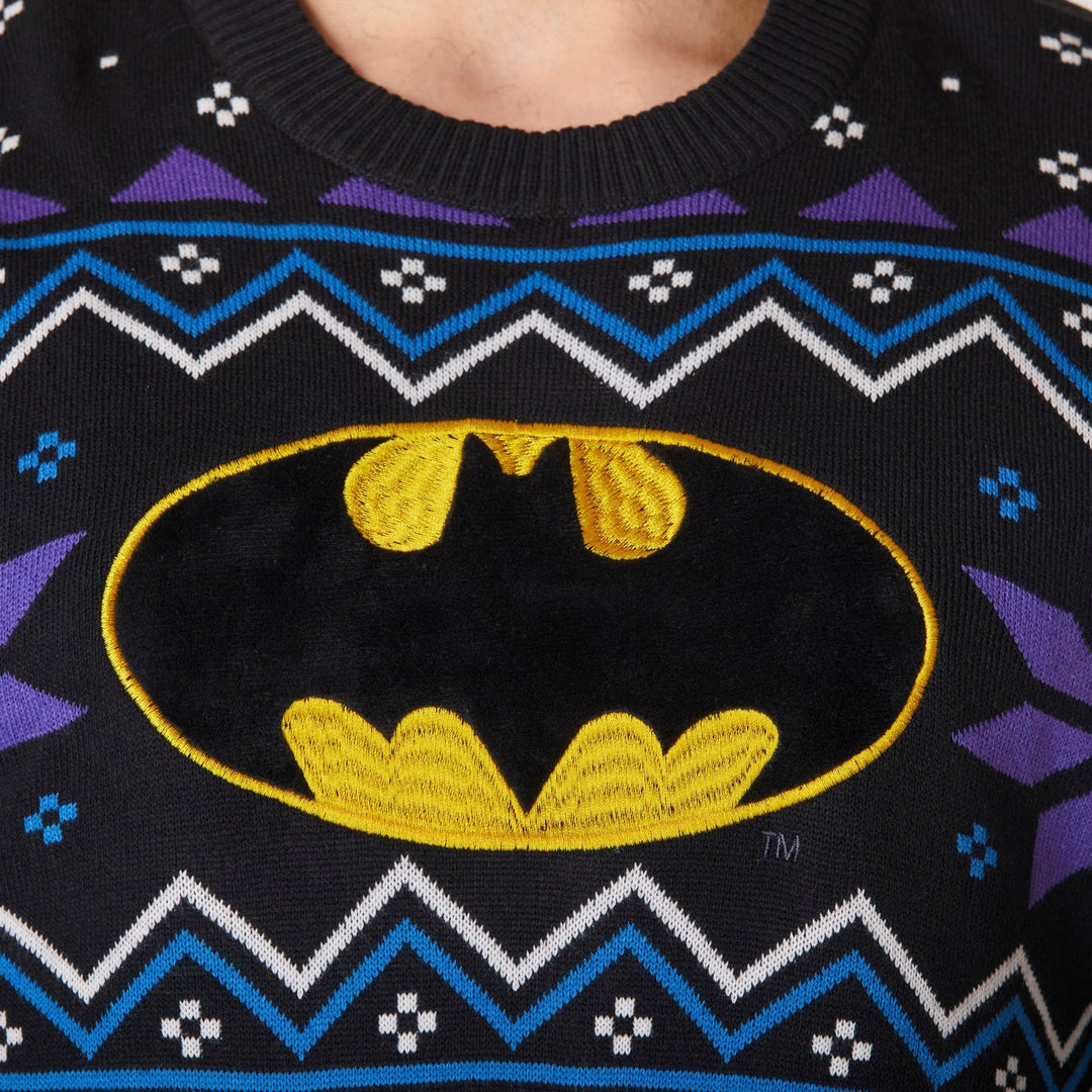 Batman Weihnachtspullover Herren