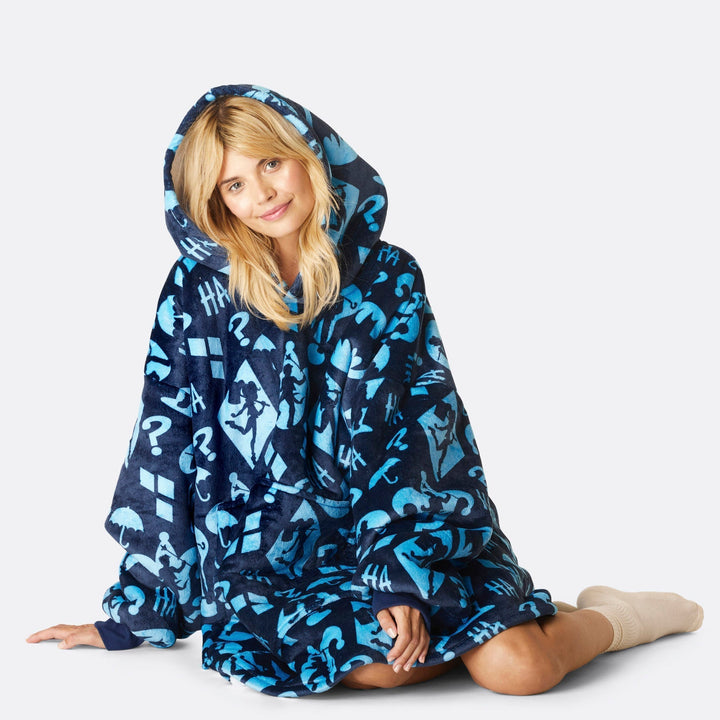 Blauer Batman HappyHoodie