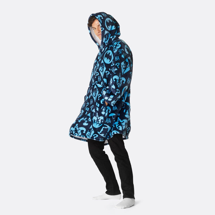 Blauer Batman HappyHoodie