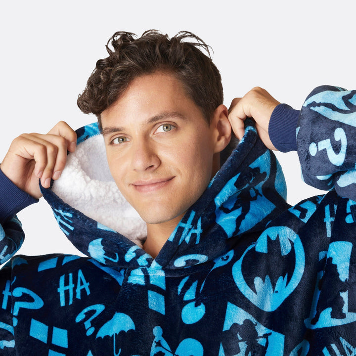 Blauer Batman HappyHoodie