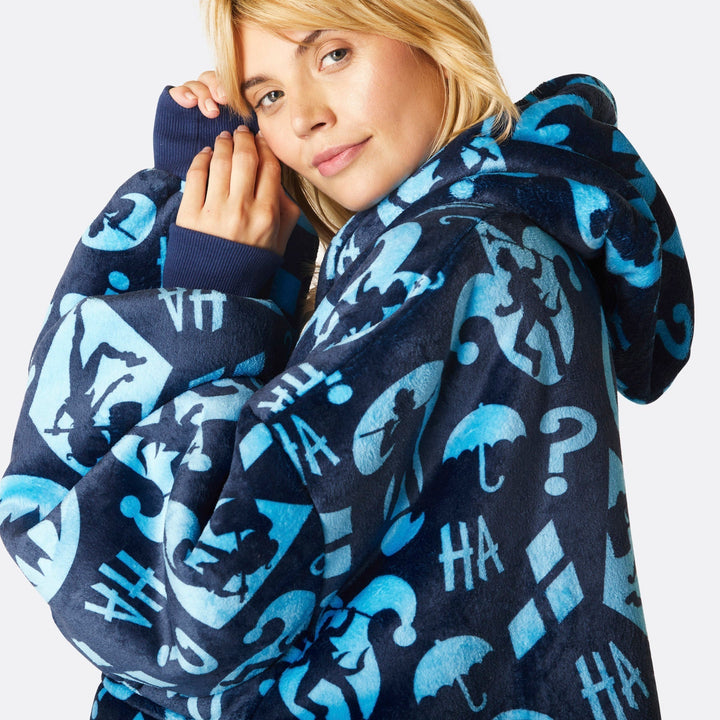 Blauer Batman HappyHoodie