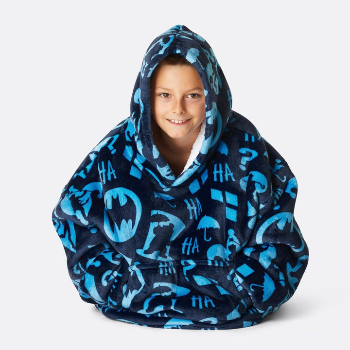 Blauer Batman HappyHoodie Kinder