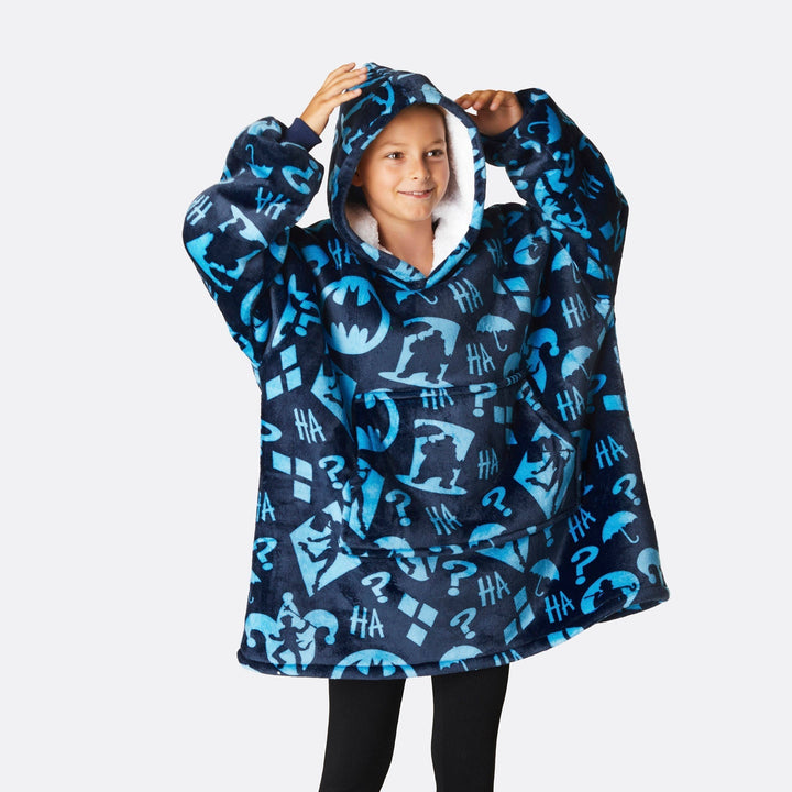 Blauer Batman HappyHoodie Kinder