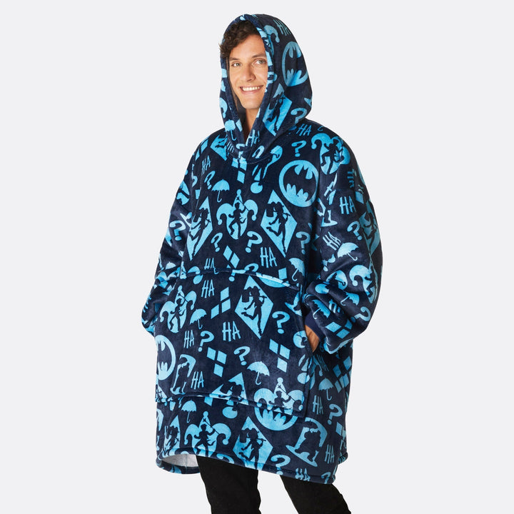 Blauer Batman HappyHoodie