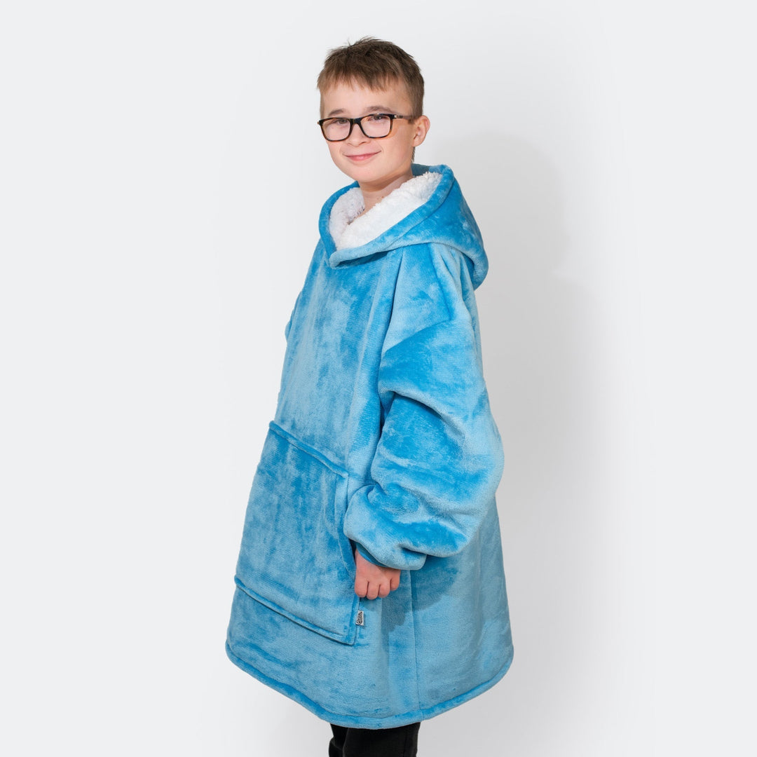 Blauer HappyHoodie Kinder