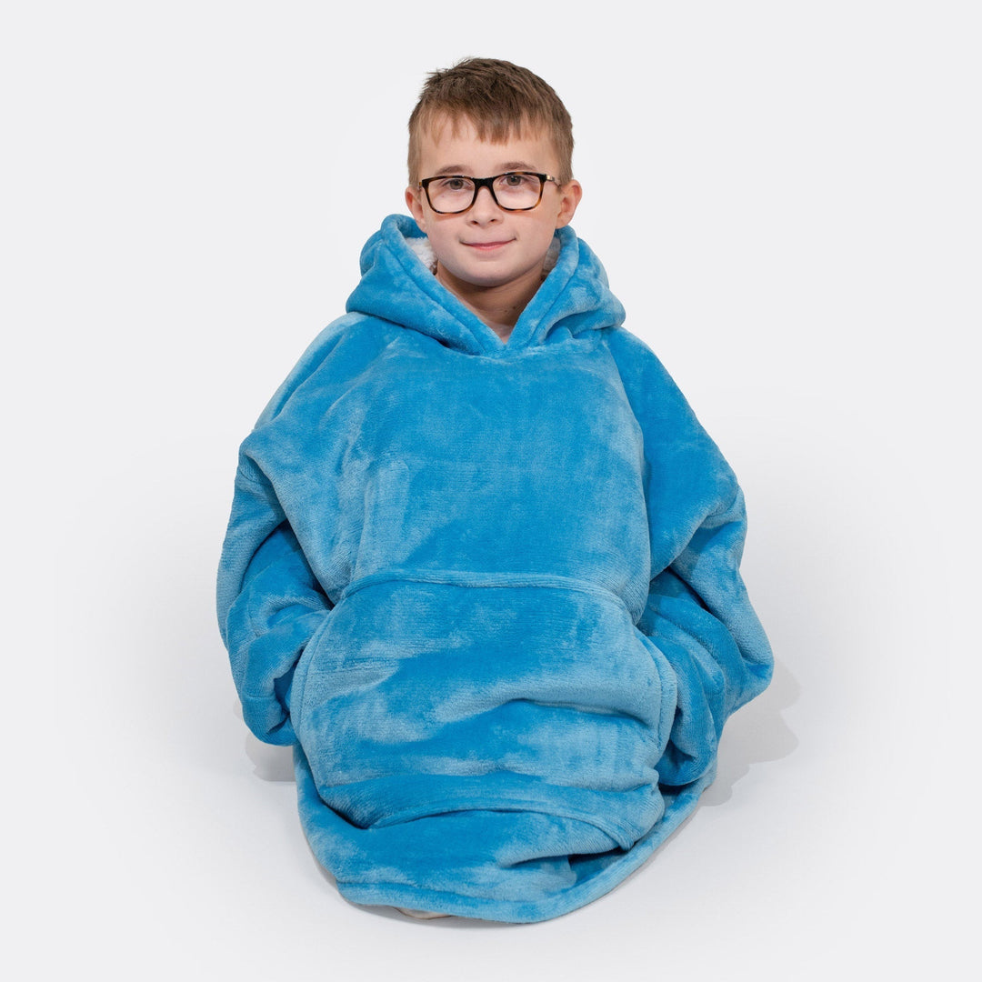 Blauer HappyHoodie Kinder