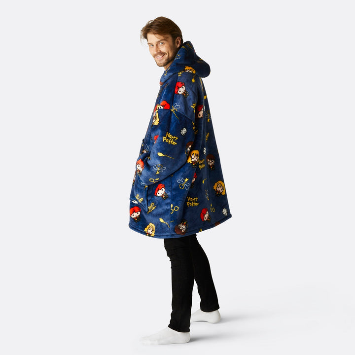 Blauer Harry Potter HappyHoodie