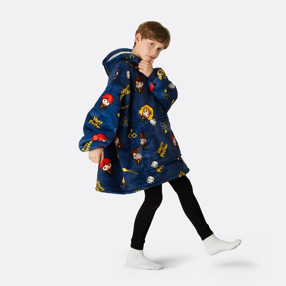 Blauer Harry Potter HappyHoodie Kinder
