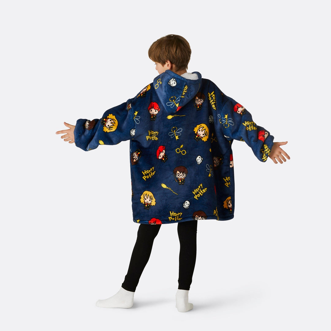 Blauer Harry Potter HappyHoodie Kinder