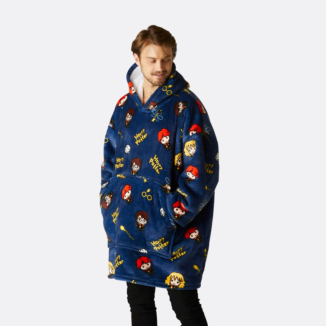 Blauer Harry Potter HappyHoodie
