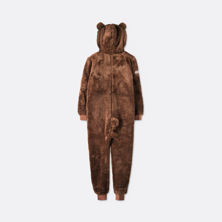 Brauner Teddybär Onesie Kinder