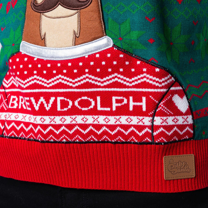 Brewdolph Weihnachtspullover Damen