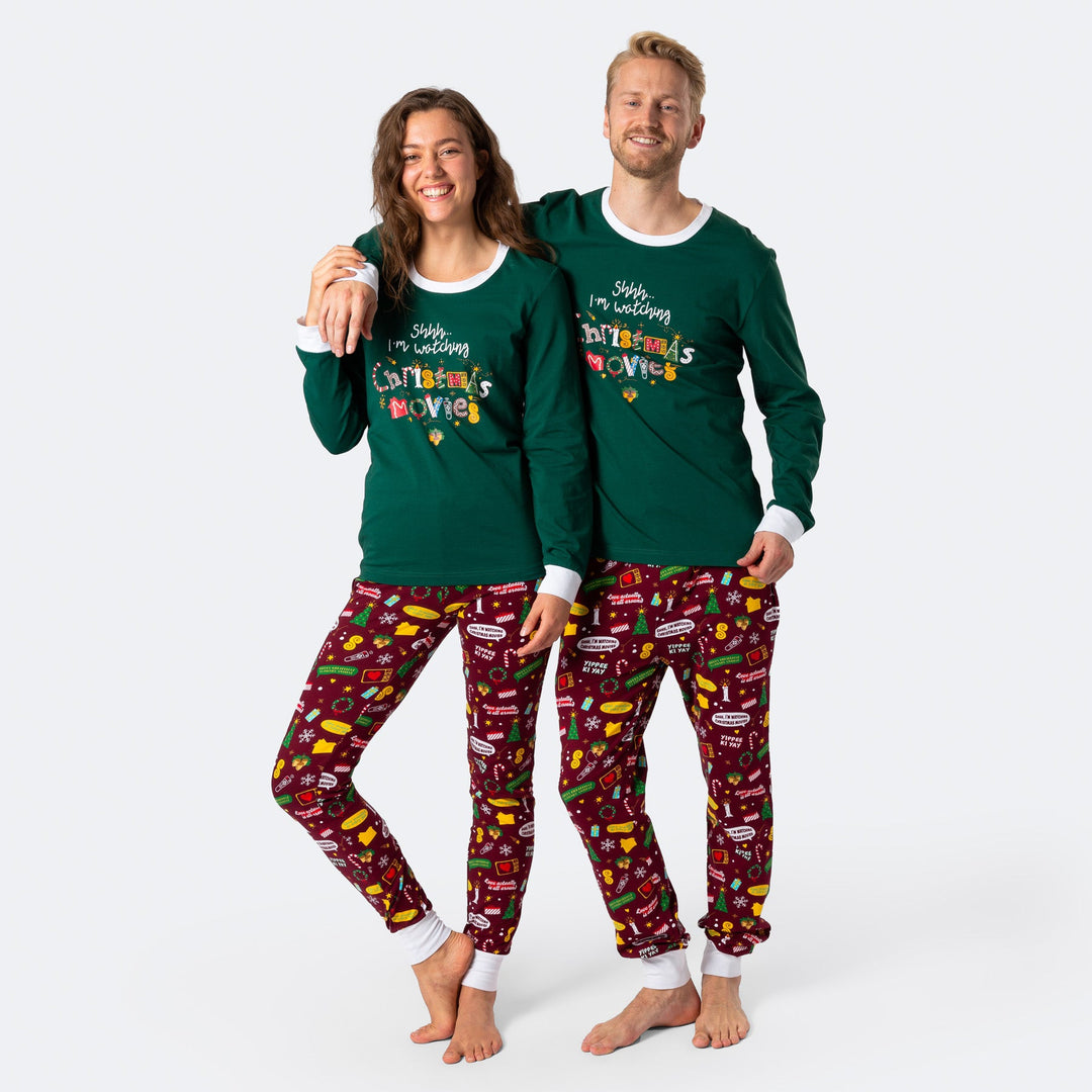 Christmas Movies Weihnachtspyjama Damen