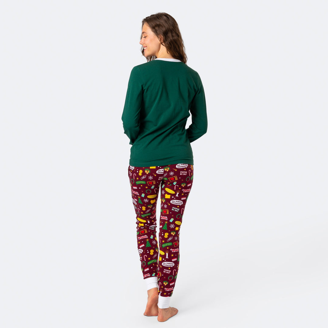 Christmas Movies Weihnachtspyjama Damen