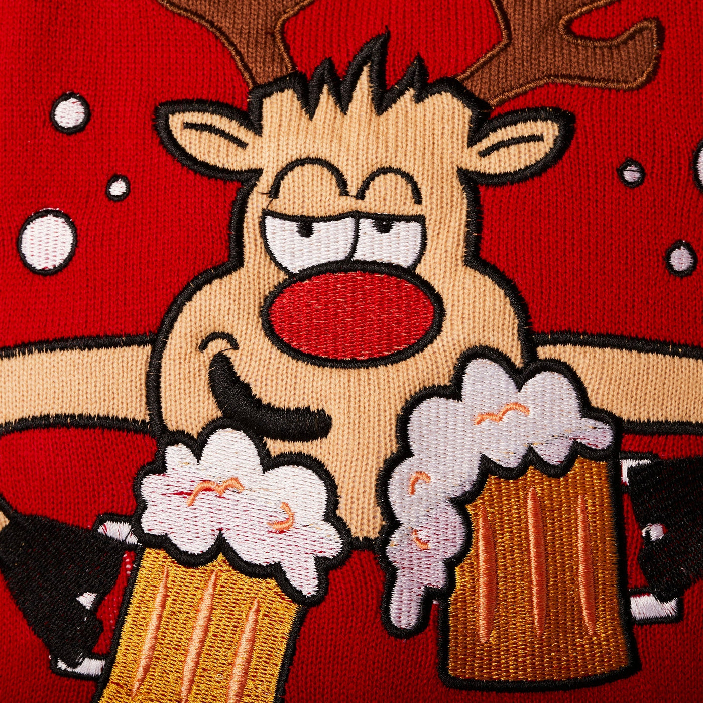 Merry Drunk Weihnachtspullover Herren