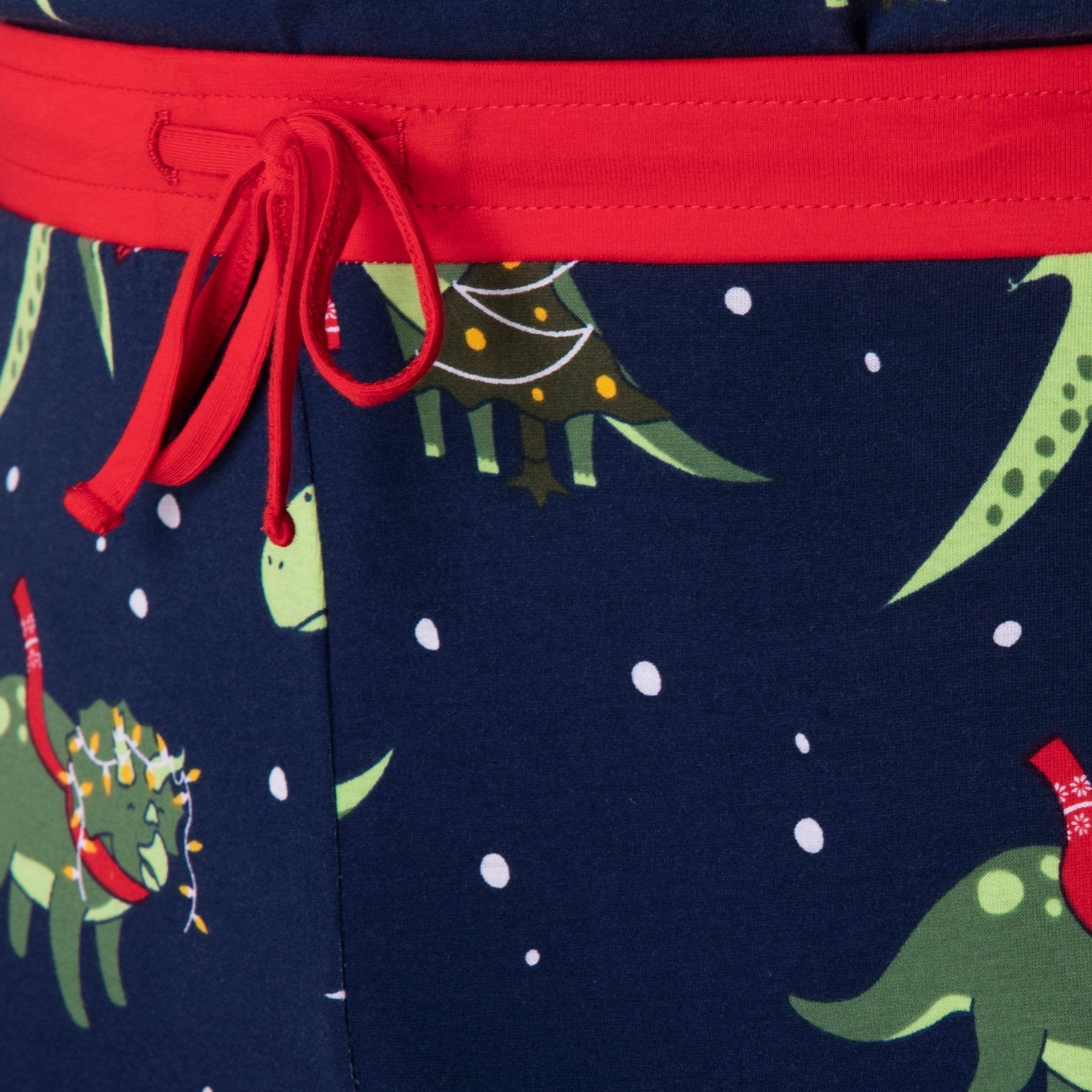 Weihnachtspyjama Kinder Langarm – Baumwoll-Schlafanzug Mit Dino-Motiven, Für Jungen & Mädchen, Größe 140