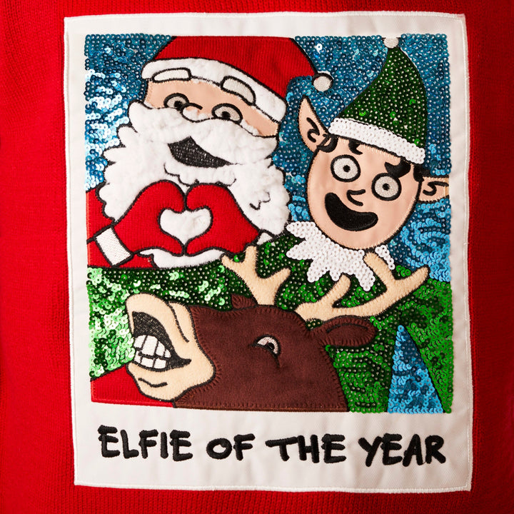 Elfie Weihnachtspullover Herren