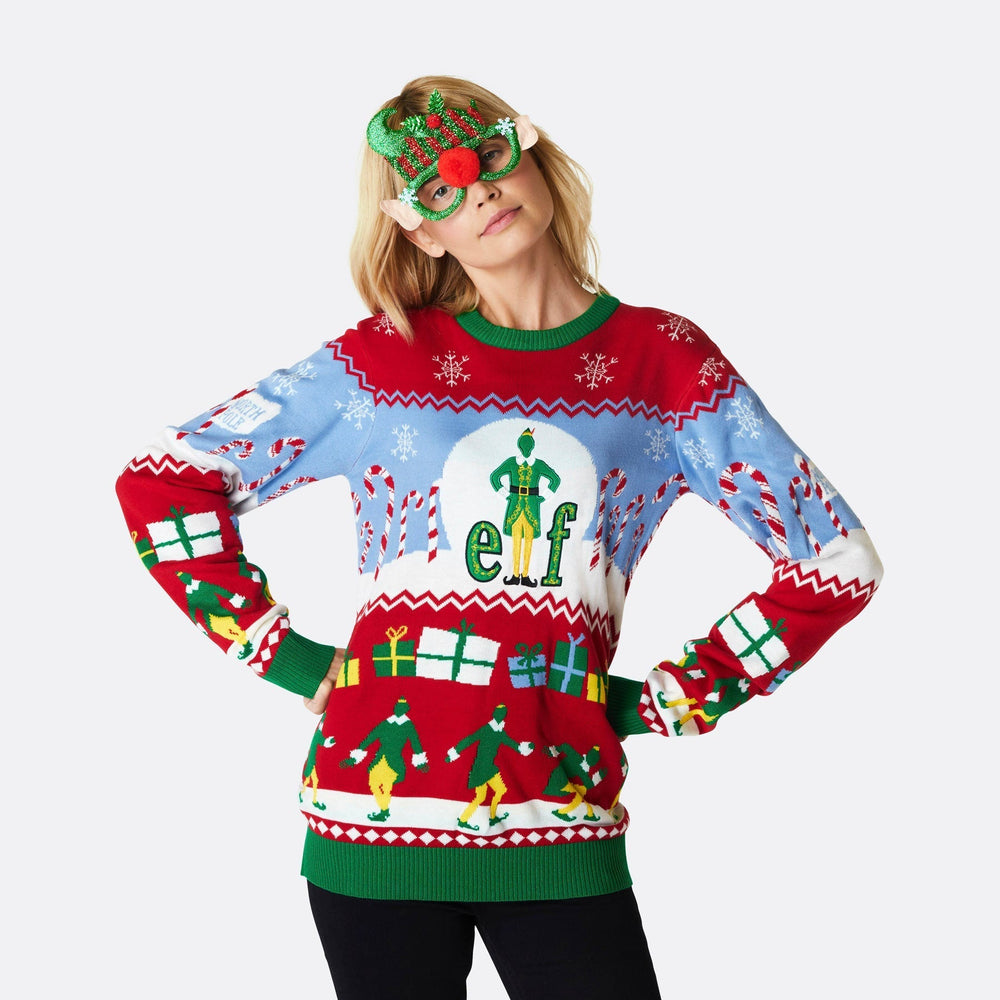 Elf Weihnachtspullover Damen