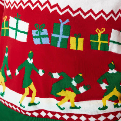 Elf Weihnachtspullover Damen