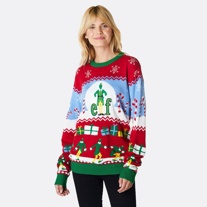 Elf Weihnachtspullover Damen