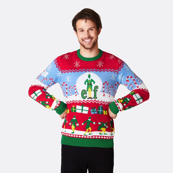 Elf Weihnachtspullover Herren