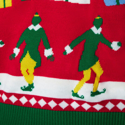 Elf Weihnachtspullover Herren