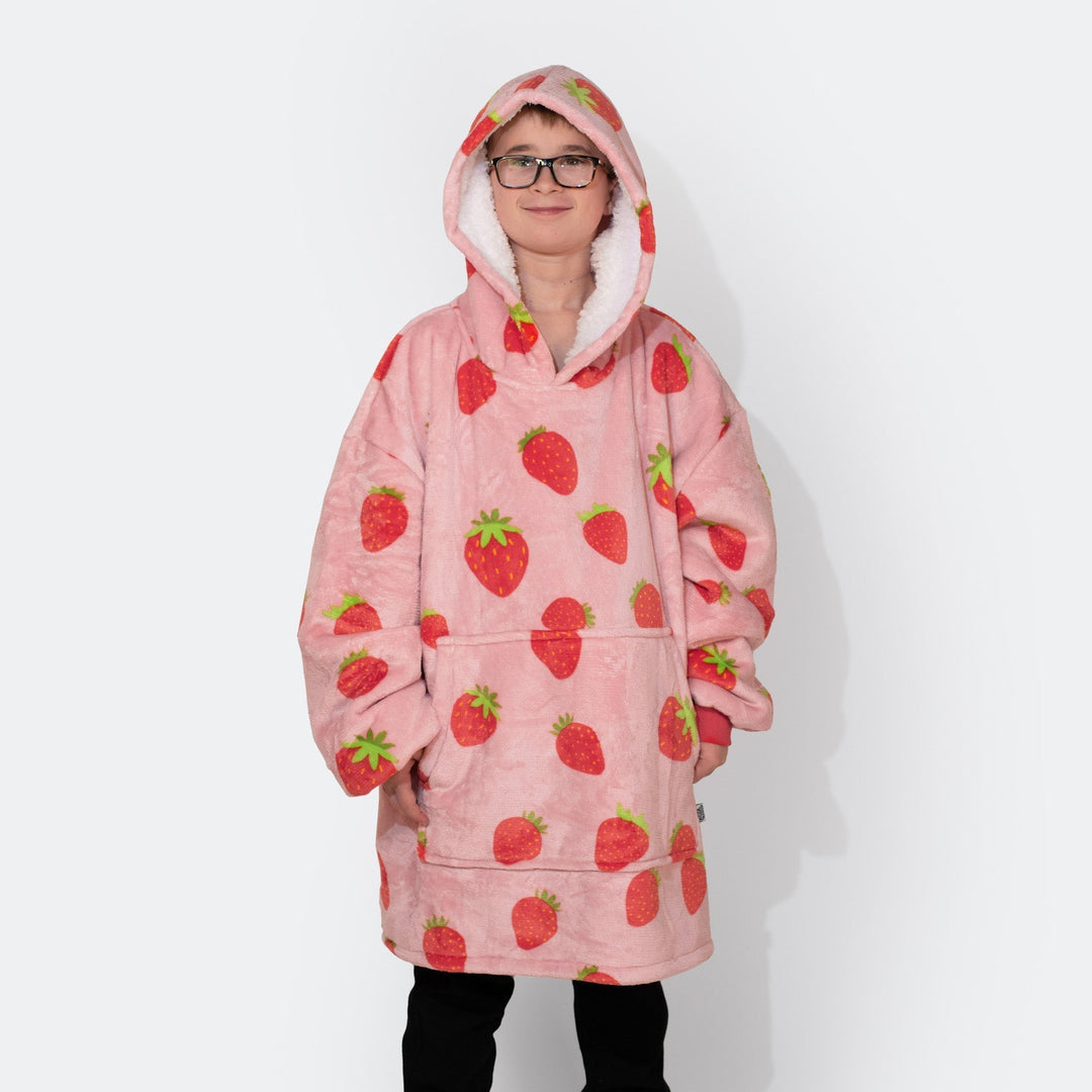 Erdbeeren HappyHoodie Kinder
