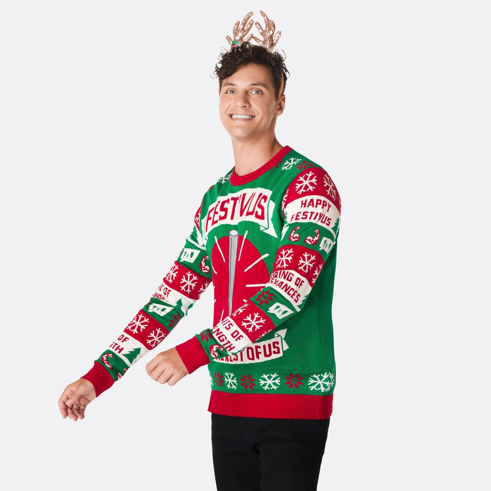 Festivus Weihnachtspullover Herren