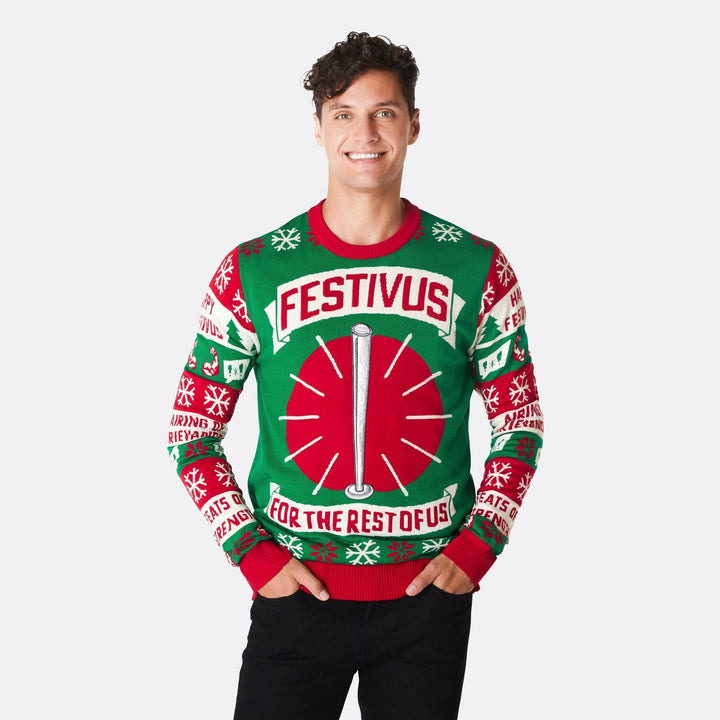Festivus Weihnachtspullover Herren