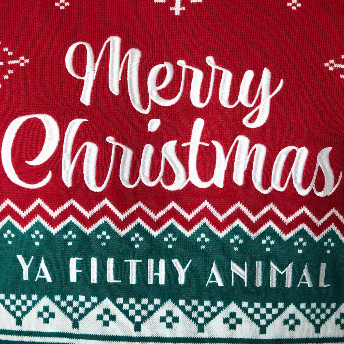 Filthy Animal Weihnachtspullover Damen
