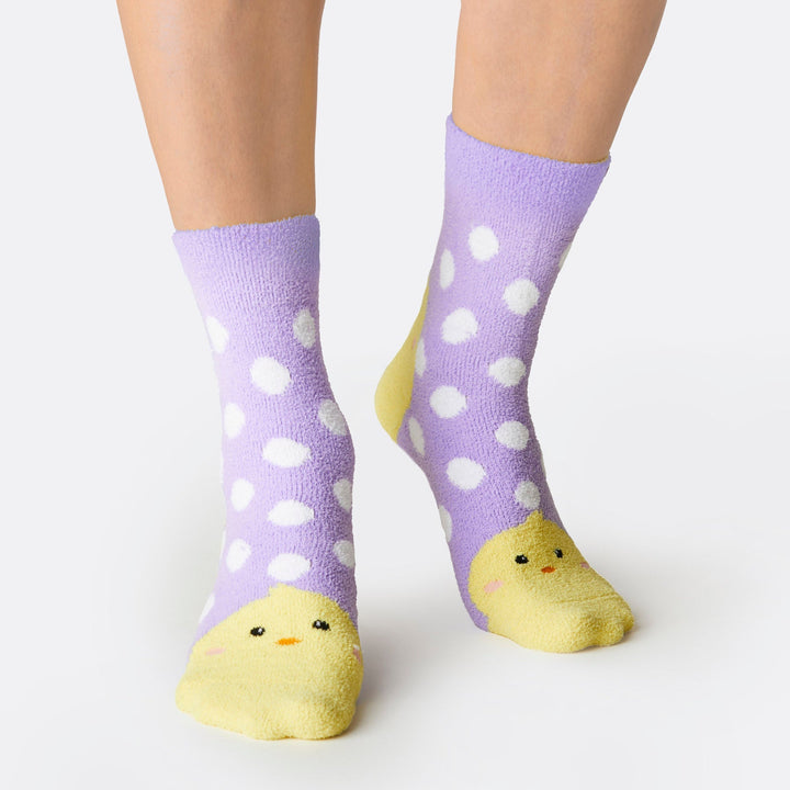 Flauschige Ostersocken (2er-Pack)
