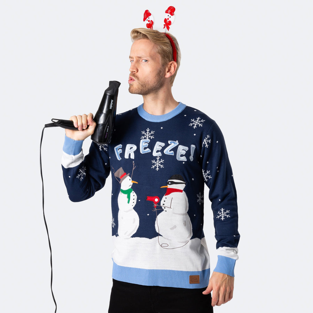 Freeze Weihnachtspullover Herren