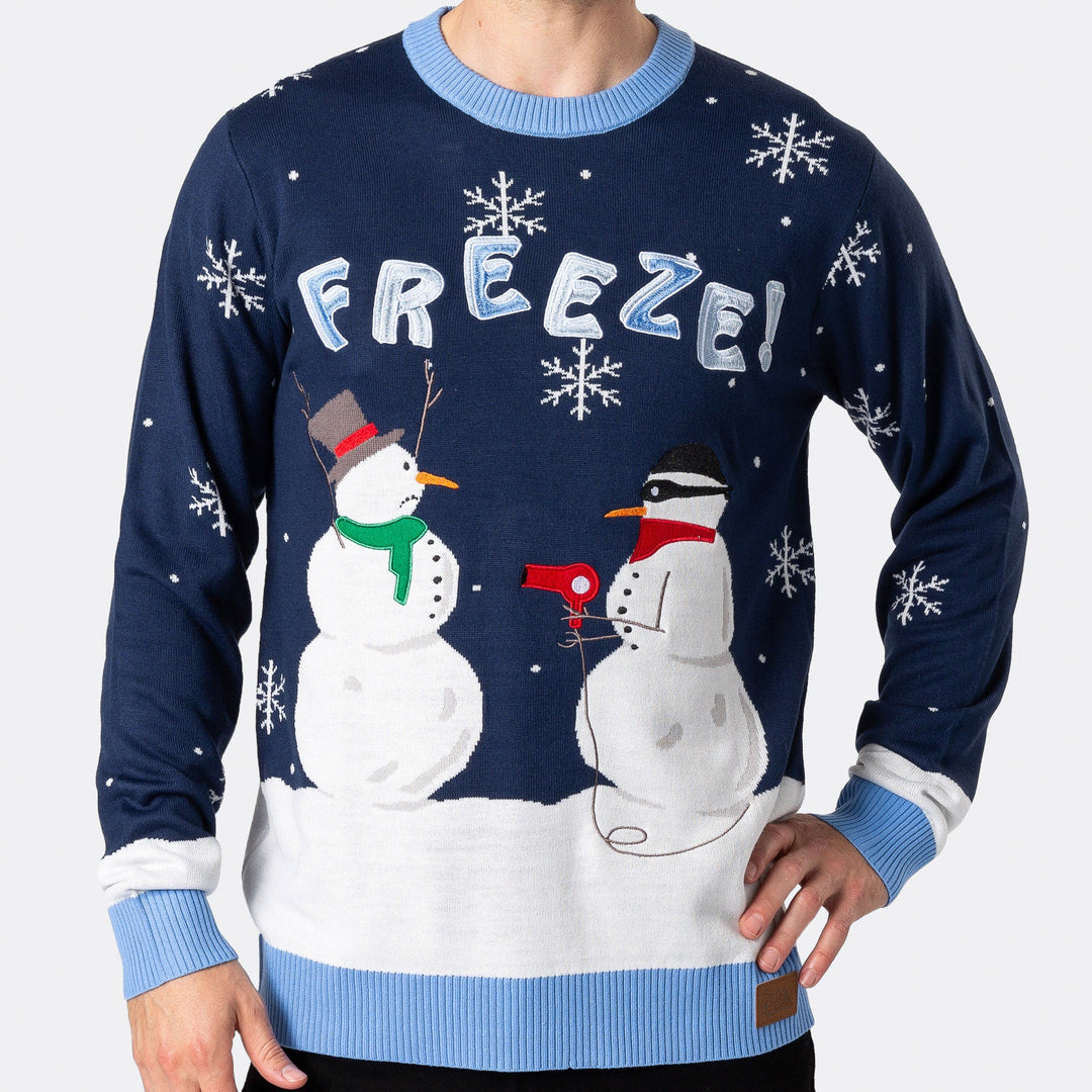 Freeze Weihnachtspullover Herren