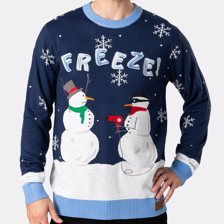 Freeze Weihnachtspullover Herren