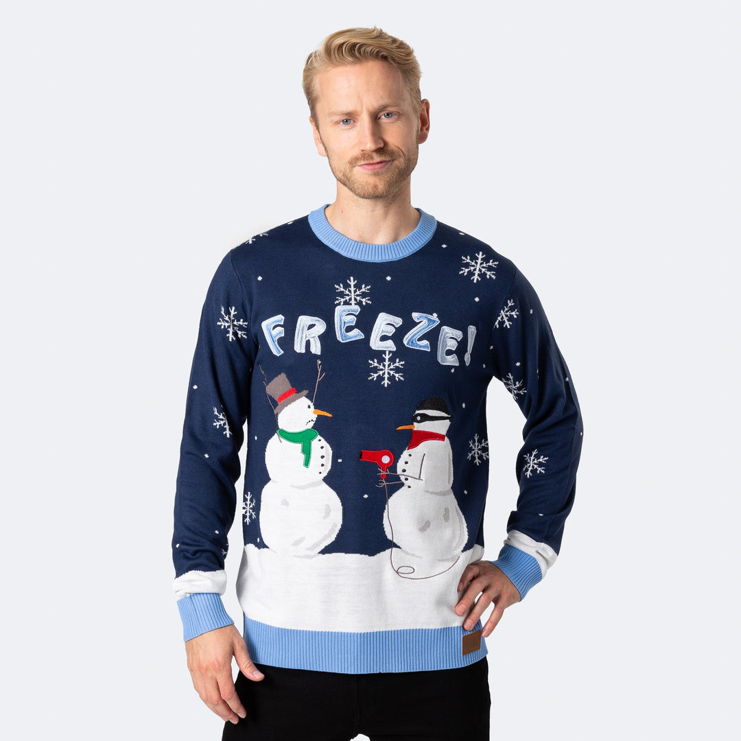 Freeze Weihnachtspullover Herren