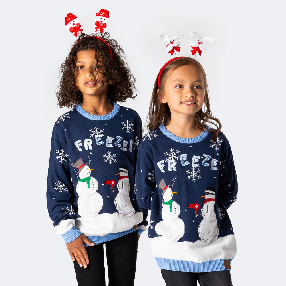 Freeze Weihnachtspullover Kinder